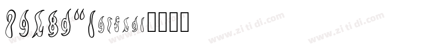 ZELDA Regular字体转换